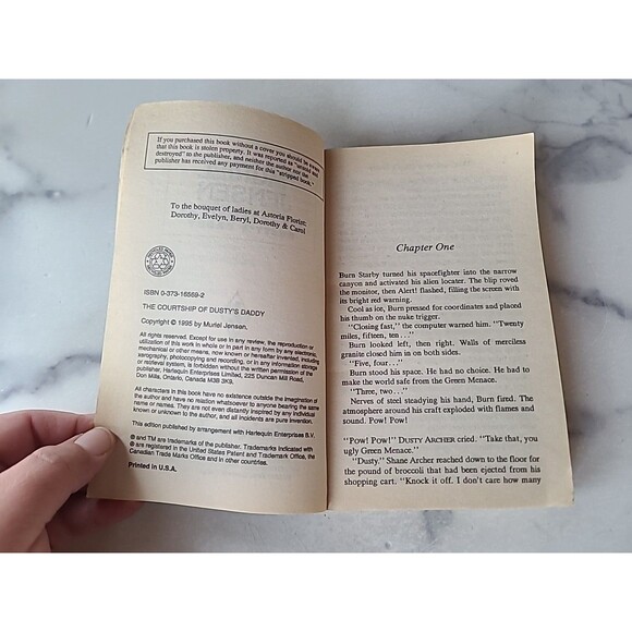 The Courtship Of Dusty's Daddy By Muriel Jensen Paperback - Picture 4 of 10